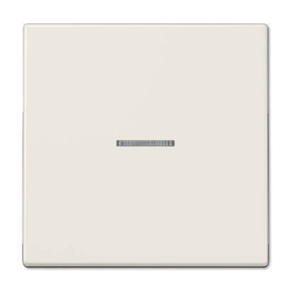 Накладка светорегулятора/выключателя нажимного с ДУ (радио) с индикацией Jung LS 990 бежевая LS1561.07FKO