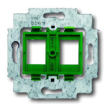 Суппорт для 2-х неэкранированных разъёмов AT ABB BJE 2CKA001753A9974