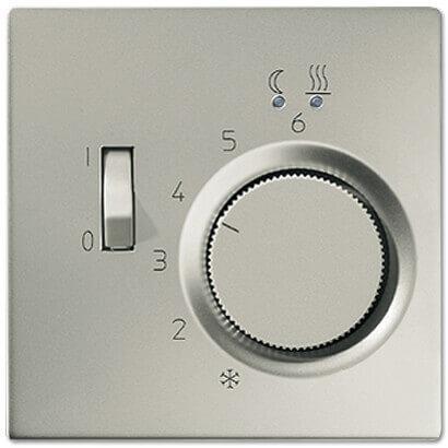 Накладка регулятора теплого пола Jung LS 990 edelstahl ESFTR231PL