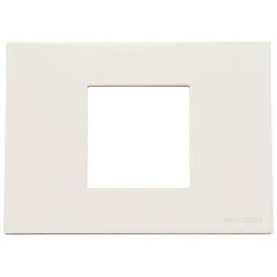 Рамка 2-модульная ABB Zenit итальянский стандарт альпийский белый 2CLA247200N1101