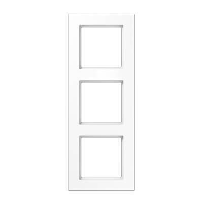 Рамка 3-постовая Jung A creation белая AC583WW