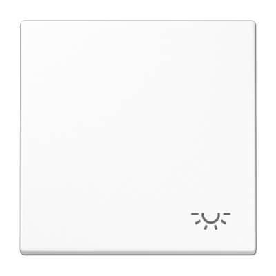 Клавиша одинарная перекидная Jung LS990LWW