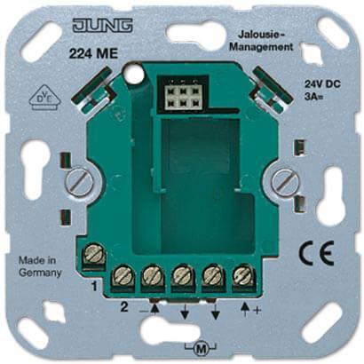 Вставка управления двигателем на 24V универсальная Jung 224ME