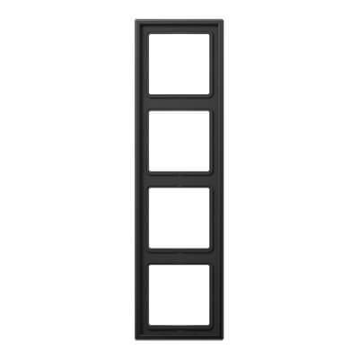 Рамка 4-постовая Jung LS 990 dark AL2984D