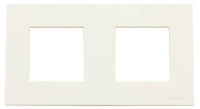 Рамка 2-постовая ABB Zenit альпийский белый 2CLA227210N1101