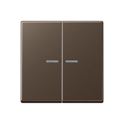 Клавиша двойная перекидная Jung A595KO5MO