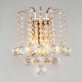 Бра Eurosvet 3299/2 золото/прозрачный хрусталь Strotskis