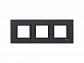 Рамка 3-постовая Schneider Electric Unica Class MGU68.006.7Z1 - фото №1