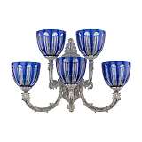 Бра Bohemia Ivele 7109B15/3+2/210 NW P1 U Clear-Blue/H-1H