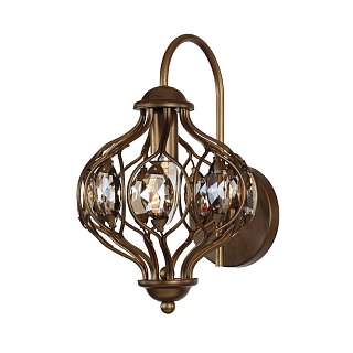 Бра с одним плафоном в восточном стиле