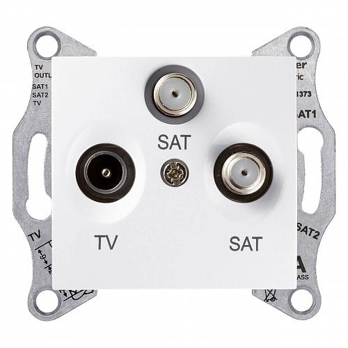 Розетка TV/SAT/SAT Schneider Electric Sedna SDN3502121