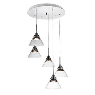 Каскадные люстры для кафе и ресторанов