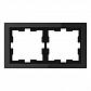 Рамка 2-постовая Schneider Electric Merten D-Life MTN4020-6503 - фото №1