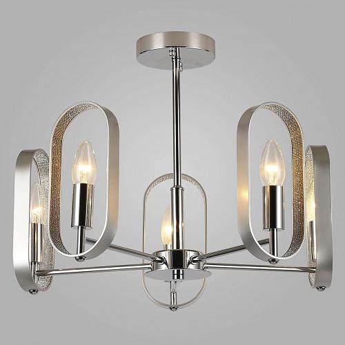 Потолочная люстра Eurosvet 60077/5 хром