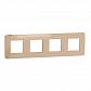 Рамка 4-постовая Schneider Electric Unica New NU280858 - фото №1