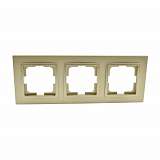 Рамка 3-постовая Mono Electric Despina титан 102-220000-162