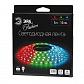 Светодиодная лента ЭРА 7,2W/m 30LED/m 5050SMD RGB 5M LS5050-30LED-IP20-RGB-5m C0043041 - фото №1