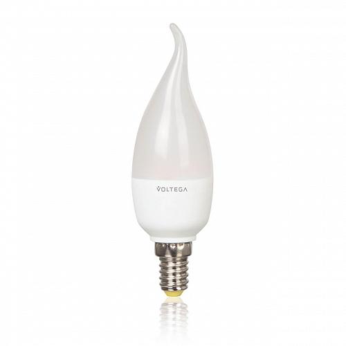 Лампа светодиодная E14 5.5W 2800К свеча на ветру матовая VG3-CW2E14warm6W 4718