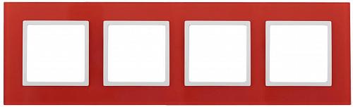 Рамка 4-постовая ЭРА Elegance 14-5104-23 Б0034532