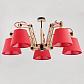 Потолочная люстра Alfa Joga Red 22245 - фото №1