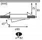 Встраиваемый светодиодный светильник Paulmann Drilled 92920 - фото №3