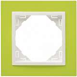 Рамка 1-постовая Efapel Logus 90 Animato зеленый/лед 90910 TDG