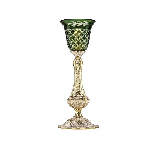 Настольная лампа Bohemia Ivele 71100L/15 GW P2 Clear-Green/H-1J