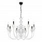 Подвесная люстра iLamp Lady 88003-8 WH - фото №1