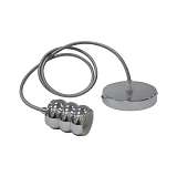 Подвесной светильник Horoz Gauss хром 021-009-0001 HRZ00002555