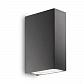 Уличный настенный светильник Ideal Lux Tetris-2 AP2 Antracite 113791 - фото №1