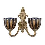 Бра Bohemia Ivele 7209B14/2/175 FP P1 U Amber-Blue/H-1H