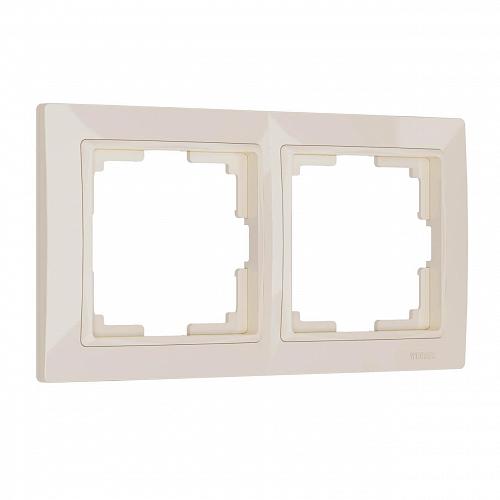 Рамка на 2 поста Werkel Snabb basic слоновая кость W0022003 4690389161360