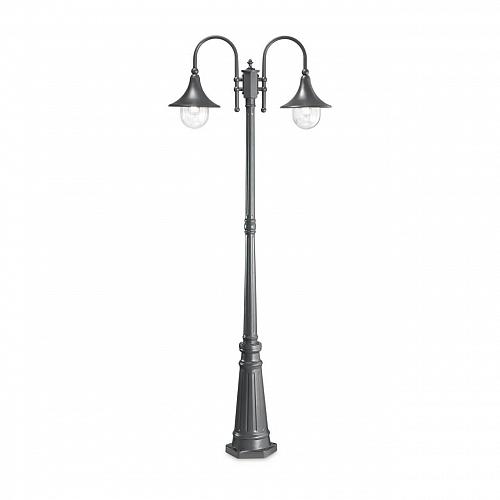 Садово-парковый светильник Ideal Lux Cima PT2 Antracite 246833