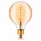 Лампа светодиодная филаментная диммируемая E27 4W 2200K золотой 056-984 - фото №1