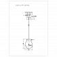 Подвесной светильник Lumien Hall Nertus LH4111/1P-CR-BL - фото №2