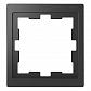 Рамка 1-постовая Schneider Electric Merten D-Life MTN4010-6534 - фото №1