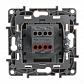 Переключатель одноклавишный промежуточный Legrand Etika 10A 250V белый 672209 - фото №3