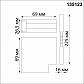 Коннектор Г-образный Novotech Shino Flum 135123 - фото №3