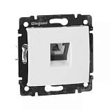 Розетка телефонная RJ11 Legrand Valena белая 774438