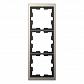Рамка 3-постовая Schneider Electric Merten D-Life MTN4030-6550 - фото №1