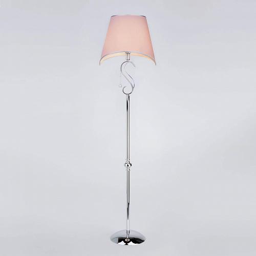 Торшер Eurosvet 01054/1 хром/прозрачный хрусталь Strotskis