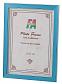 Фоторамка FA Пластик Акварель лазурный 15х21 (40/1120) Б0039831 - фото №1