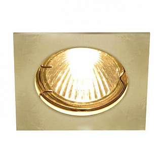 Встраиваемые светильники латунного цвета