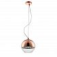 Подвесной светильник Crystal Lux Woody SP1 D200 Copper - фото №1