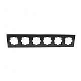 Рамка 6-постовая Mono Electric Despina графит 102-200000-166