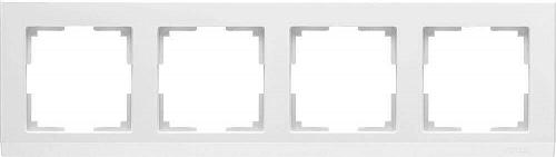 Рамка Werkel Stark на 4 поста белый WL04-Frame-04-white 4690389047138