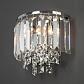 Настенный светильник Eurosvet Torreta 10105/2 хром/прозрачный хрусталь Strotskis - фото №3