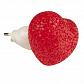 Настенный светодиодный светильник Uniel DTL-309-Сердечко/Red/1LED/0,1W 10325 - фото №1