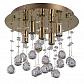Потолочный светильник Ideal Lux Moonlight PL5 Oro 094663 - фото №1