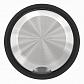 Лицевая панель ABB Sky Moon вывода кабеля cтекло чёрное 2CLA860700A1501 - фото №1